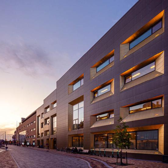 Facade på Borgernes Hus