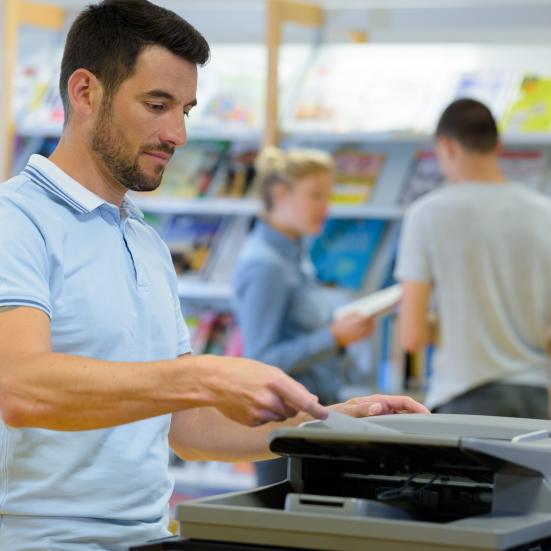 Mand der printer