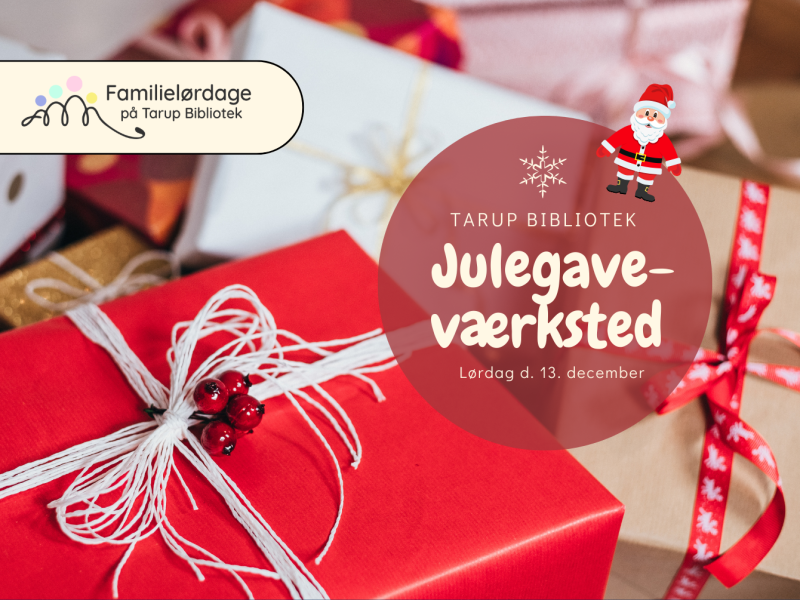 Lav julegaver på Tarup Bibliotek