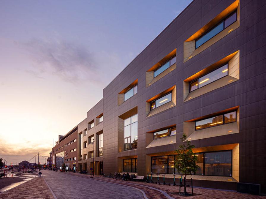 Facade på Borgernes Hus